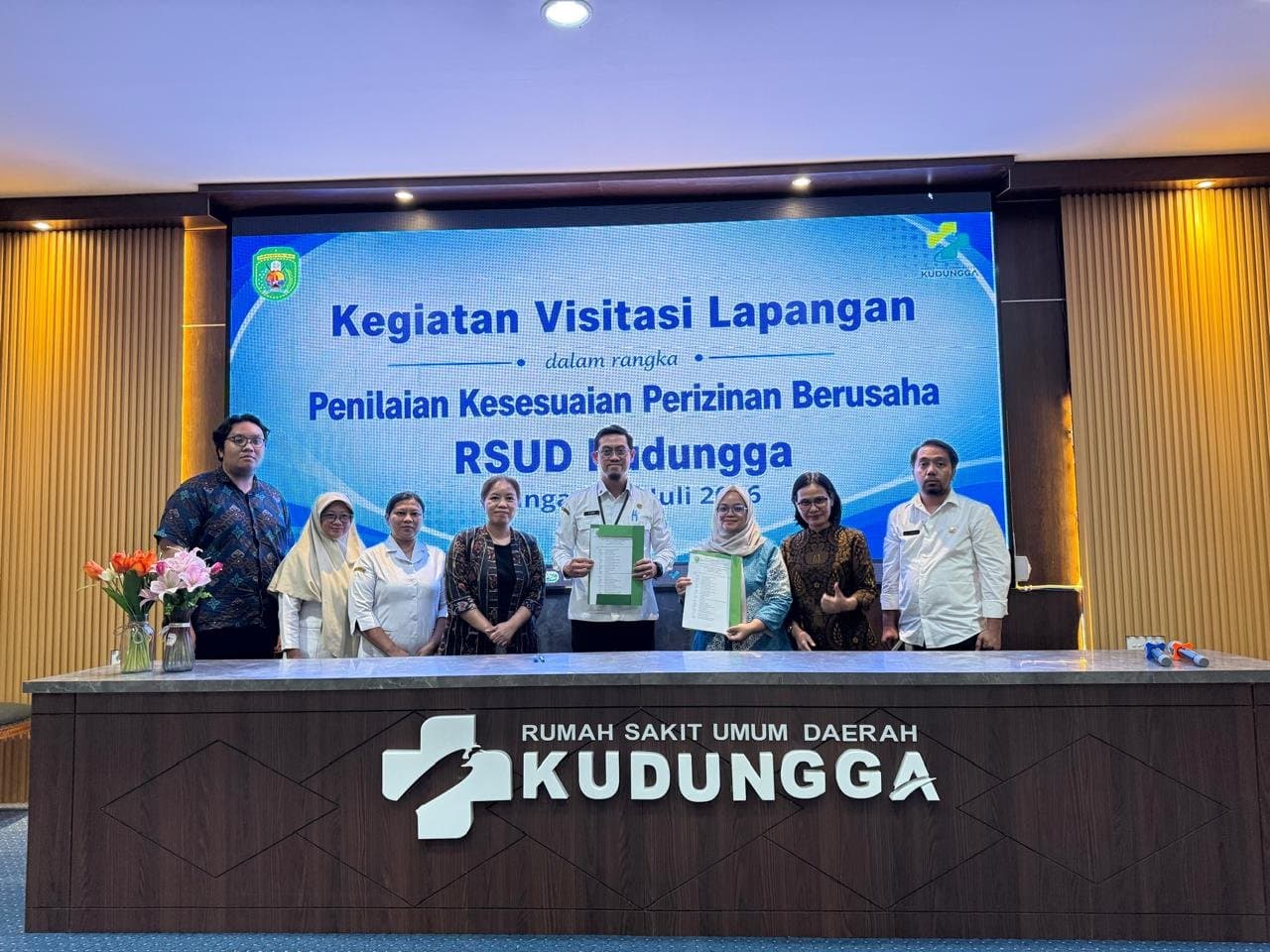 Izin Operasional RSUD Kudungga Masuk Tahap Verifikasi
