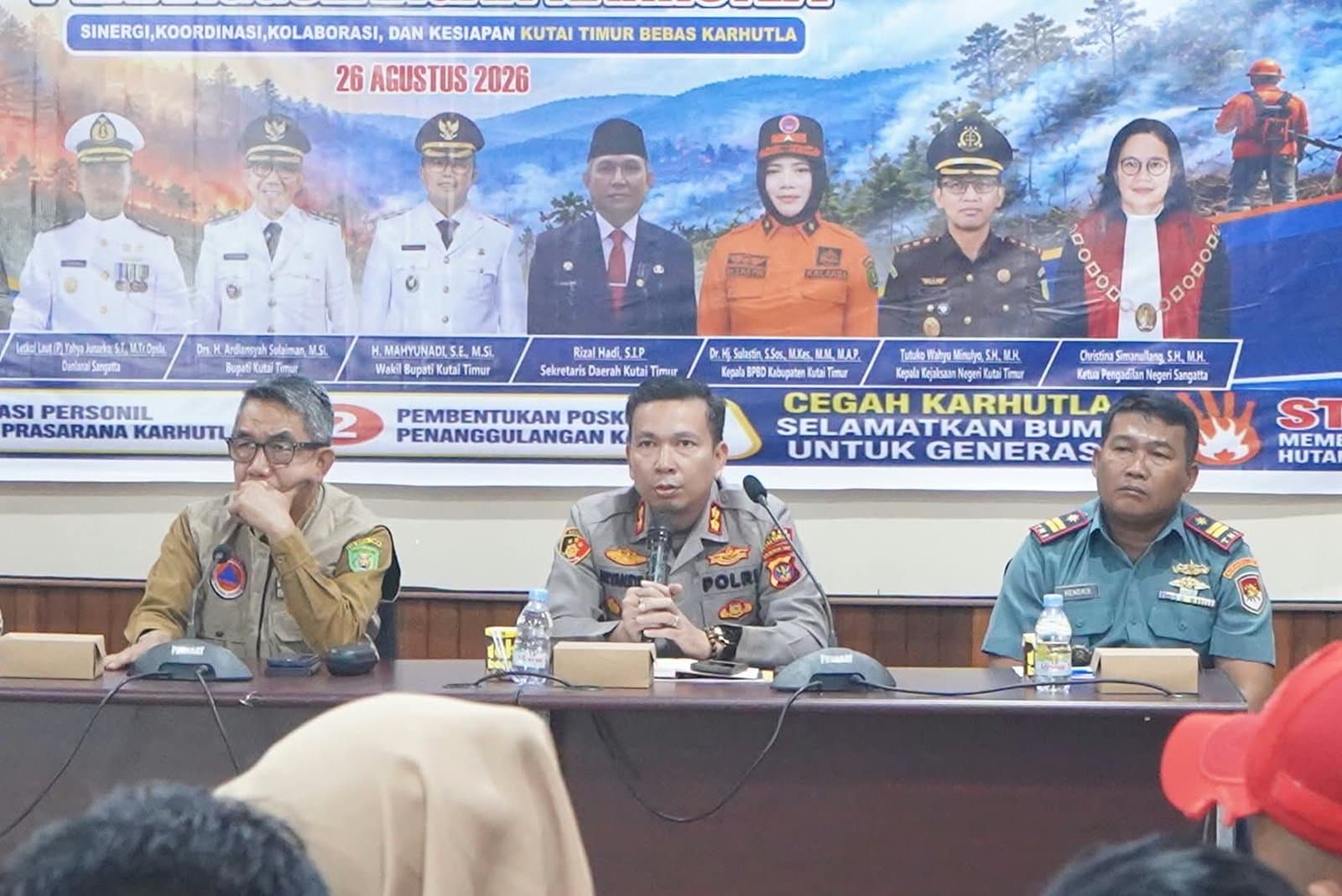 Polres Kutim Komitmen Penegakan Hukum Tanpa Pandang Bulu ke Pelaku Pembakar Lahan