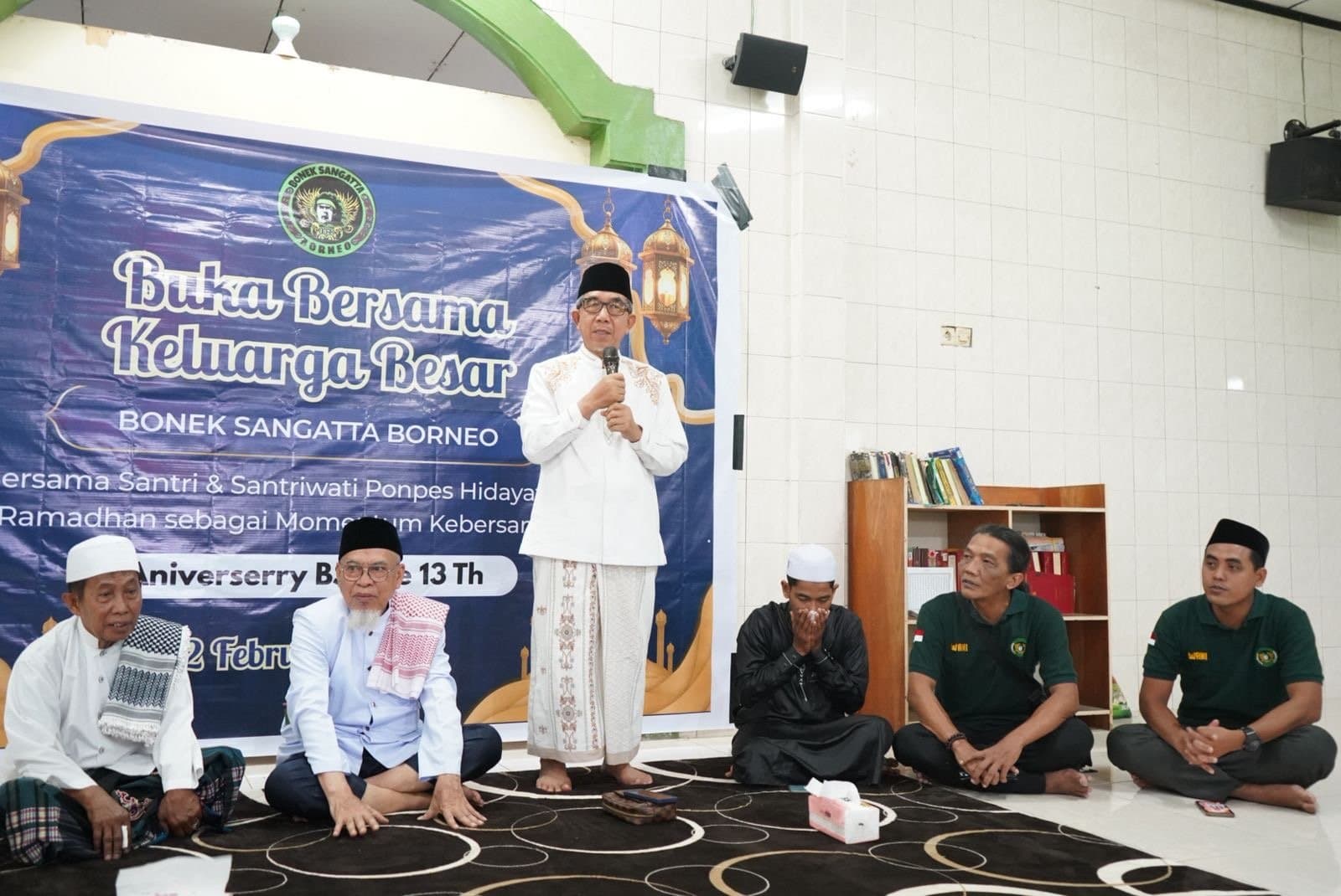 Bersama Bupati Kutim, BSB Rayakan Milad dengan Ramadan Berbagi di Ponpes Hidayatullah