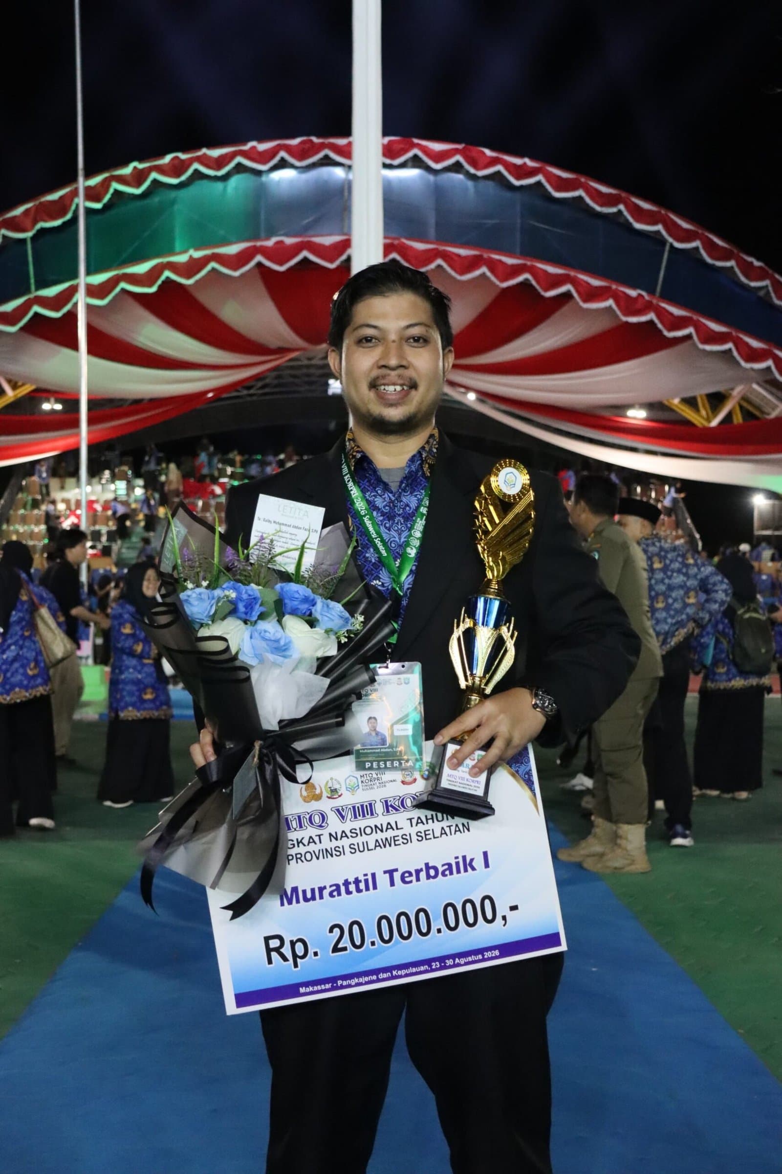 Kafilah Kutim Borong Gelar Juara di MTQ KORPRI Nasional 2026