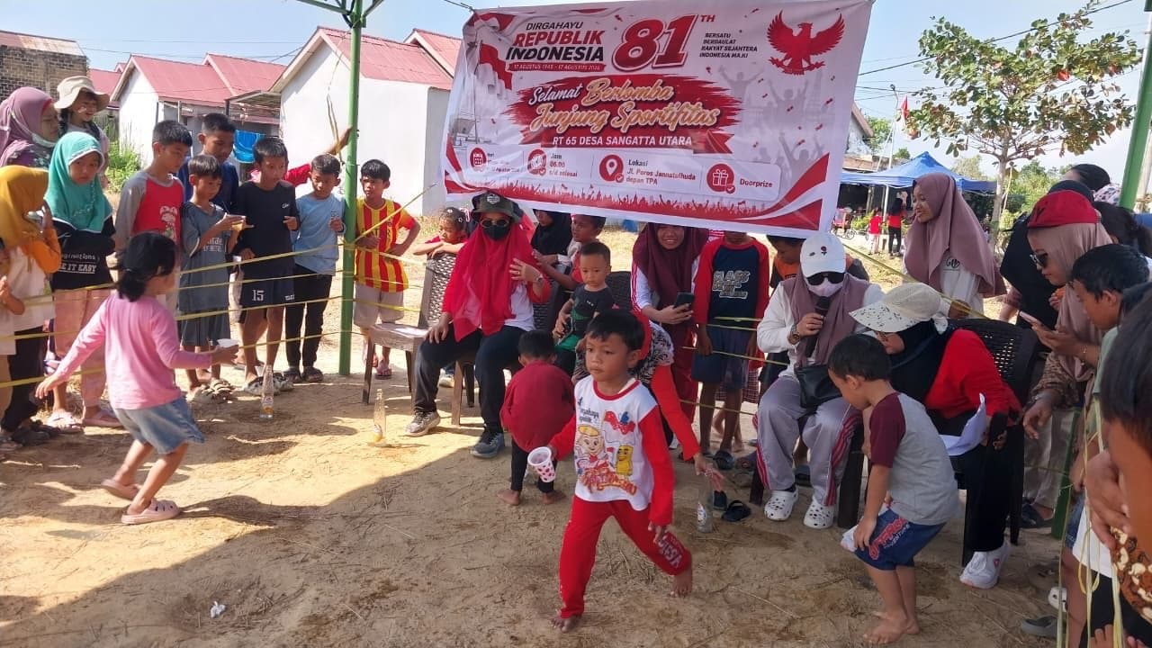Warga Griya Bukit Pelangi Meriahkan HUT ke-81 RI dengan Beragam Lomba