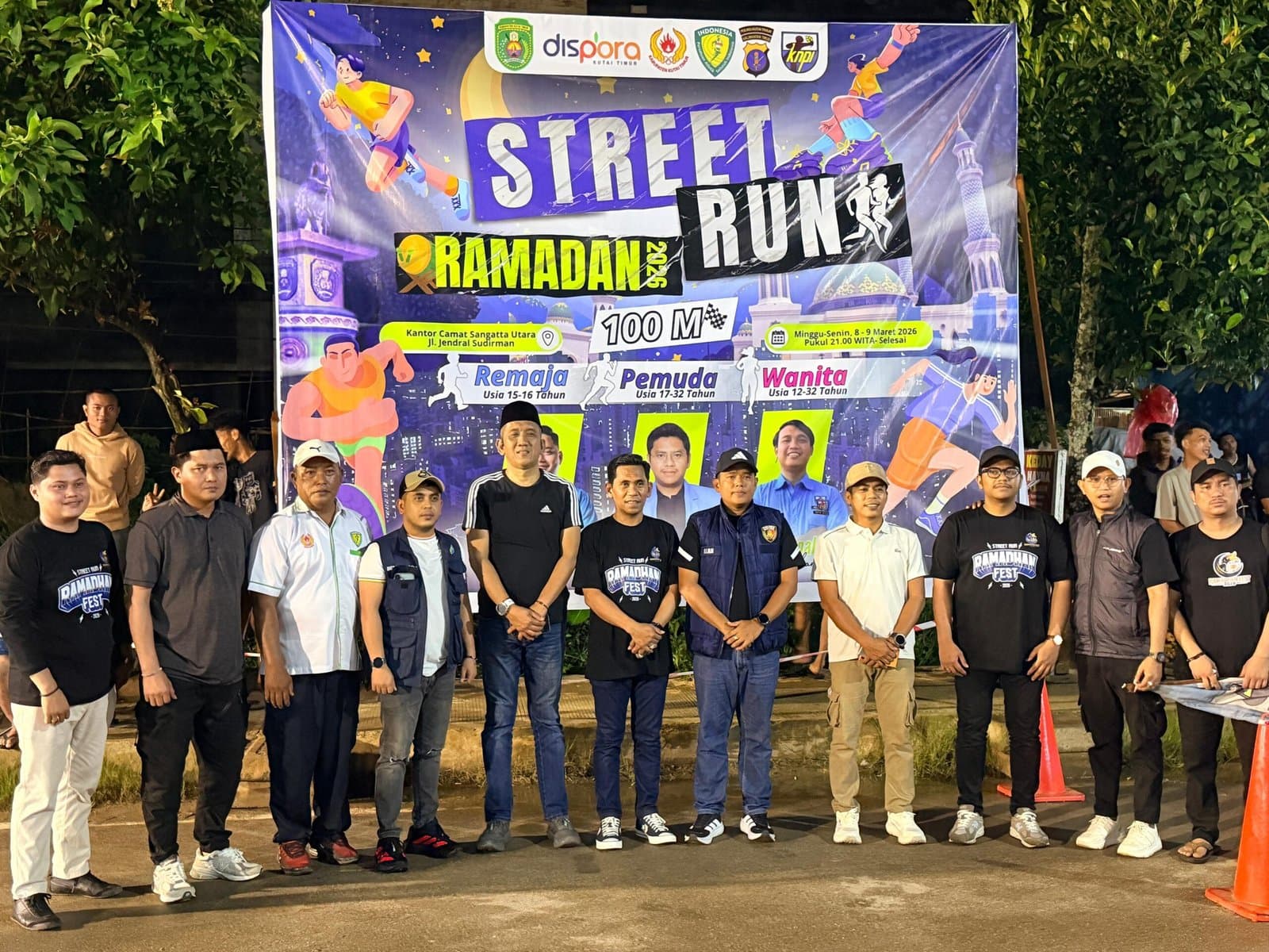 Lawan Balap Liar, KNPI Kutim Inisiasi Street Run Ramadan