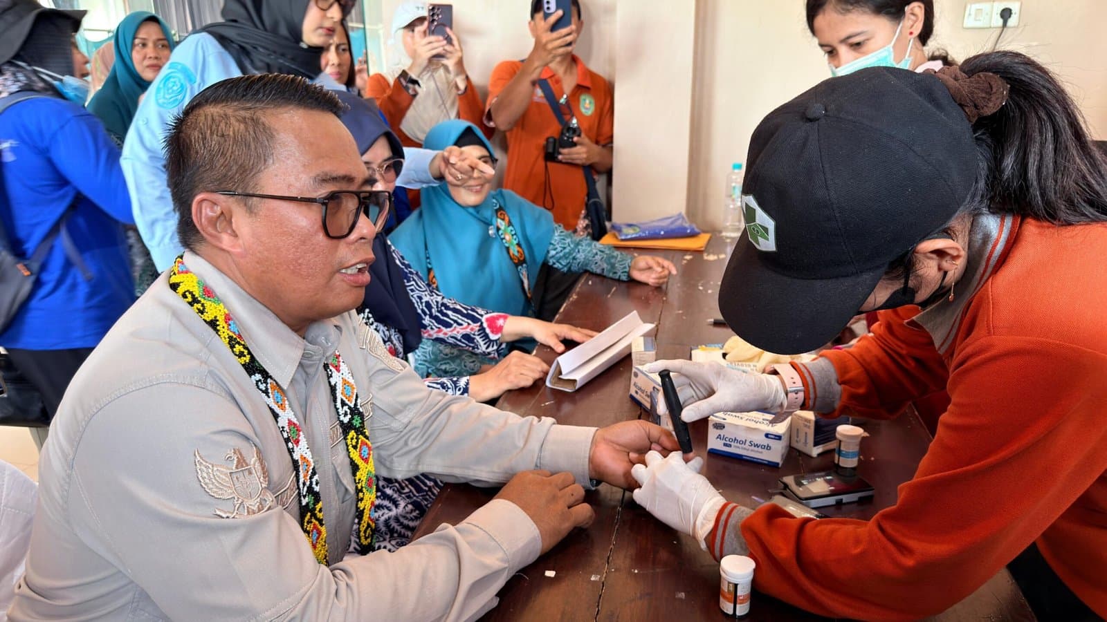 Layanan Kesehatan Bergerak Kutim, IVA Test Gratis di Sandaran