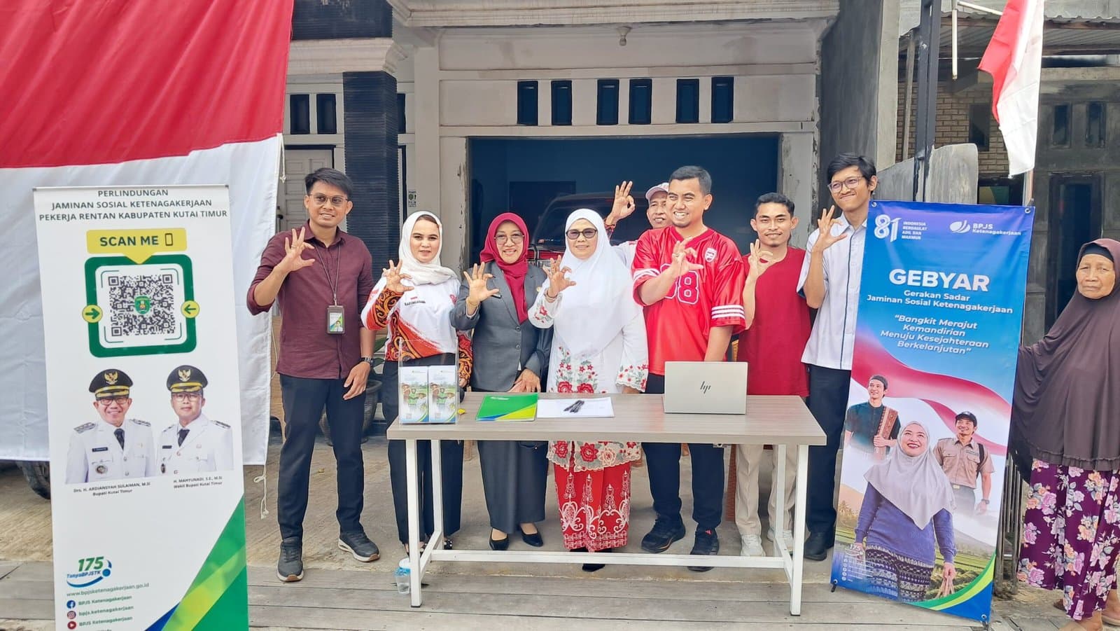 Bentengi Kesehatan, PPTI dan Dinkes Kutim Sisir TBC Lewat Skrining Massal