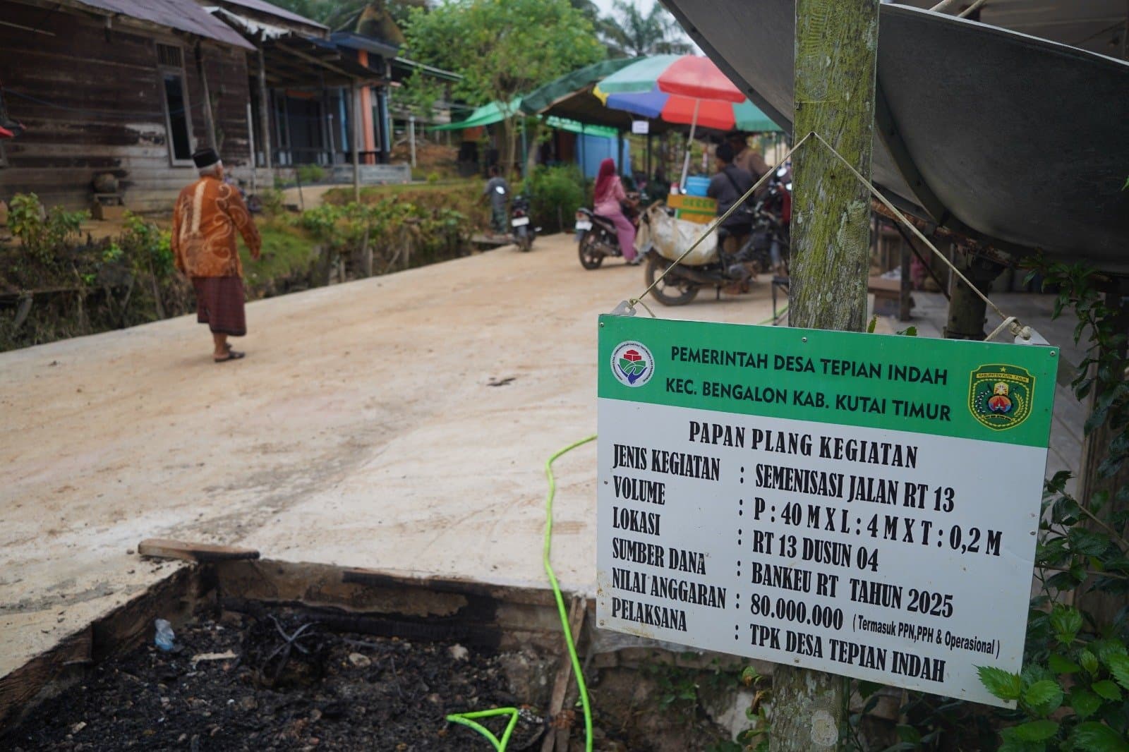 Harapan Menyala di Tepian Raya, Realisasi Program Listrik dan Infrastruktur Desa