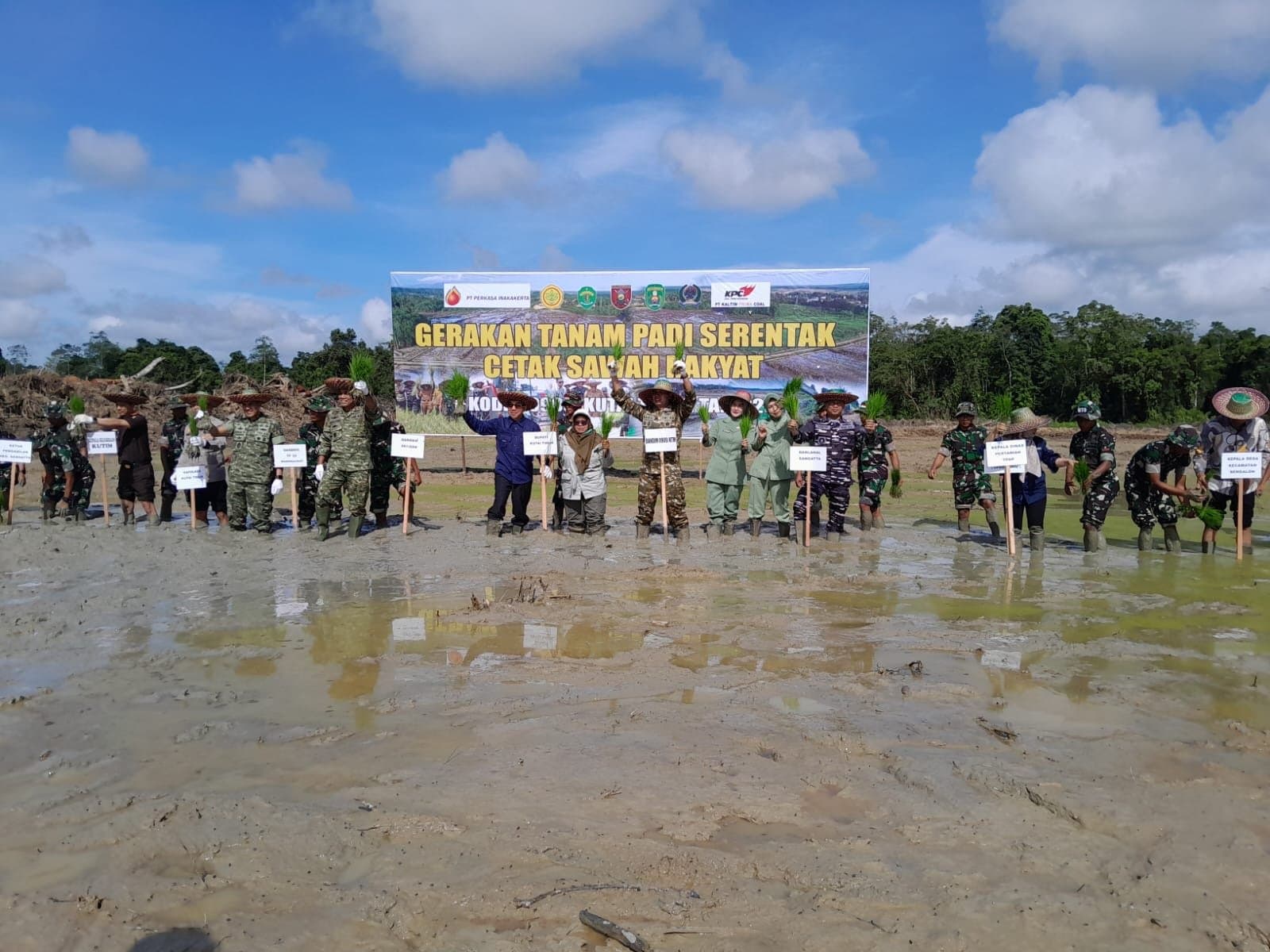 Kutai Timur Siapkan 20 Ribu Hektare Lahan Padi