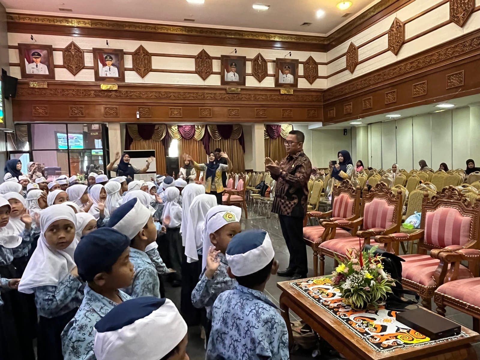Aku Mau Jadi Bupati, Cerita Seru Anak TK Al-Kausar ke Gedung Putih
