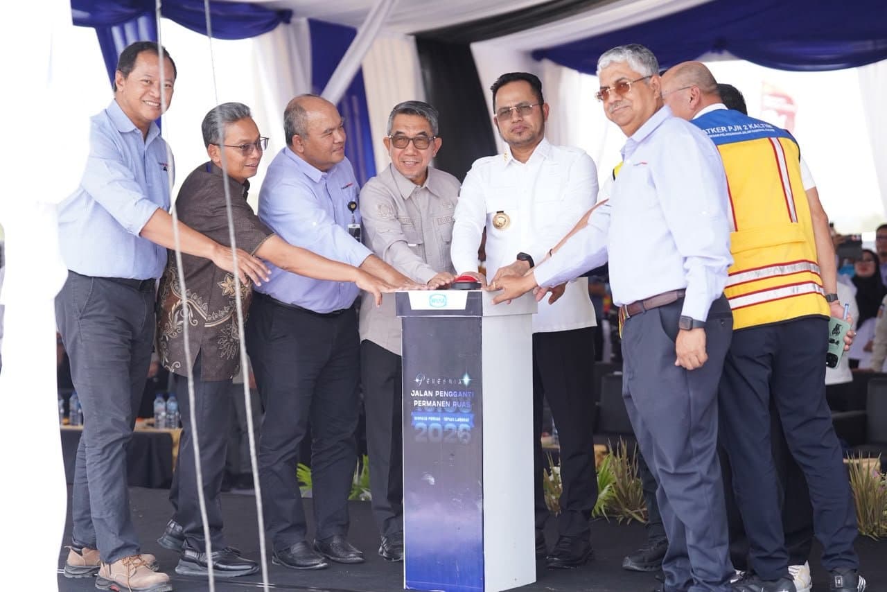 Dibangun KPC, Jalan Permanen Perdau–Tepian Langsat Buka Peluang Investasi dan Pertumbuhan Kawasan 