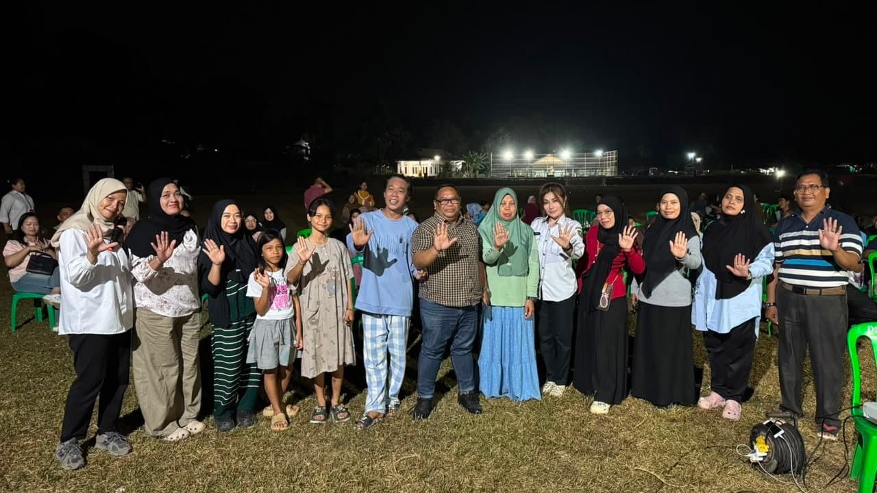 Warga Jabdan Dapat Edukasi Kesehatan Lewat Nobar Film 
