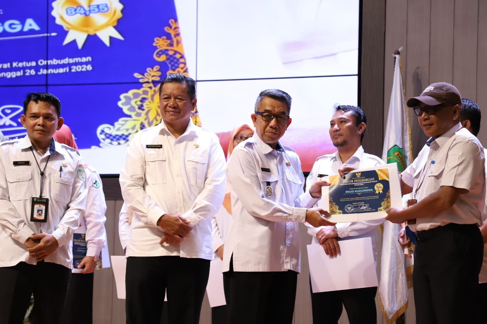 Tiga Unit Layanan Kutim Raih Predikat Baik dari Ombudsman, RSUD Kudungga Catat Nilai Tertinggi