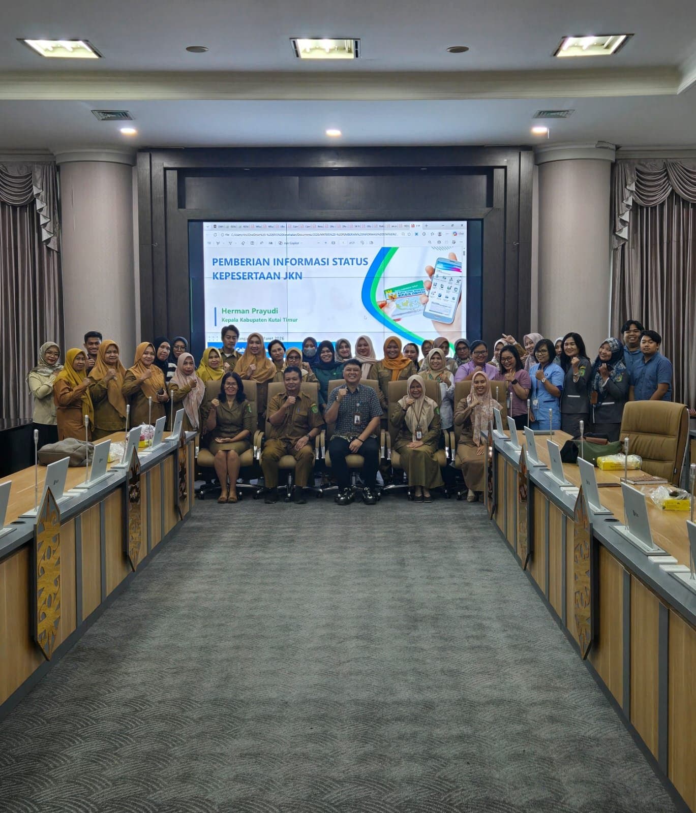 Kepmensos Nomor 3 Berlaku, Data PBI Kesehatan di Kutim Dimutakhirkan