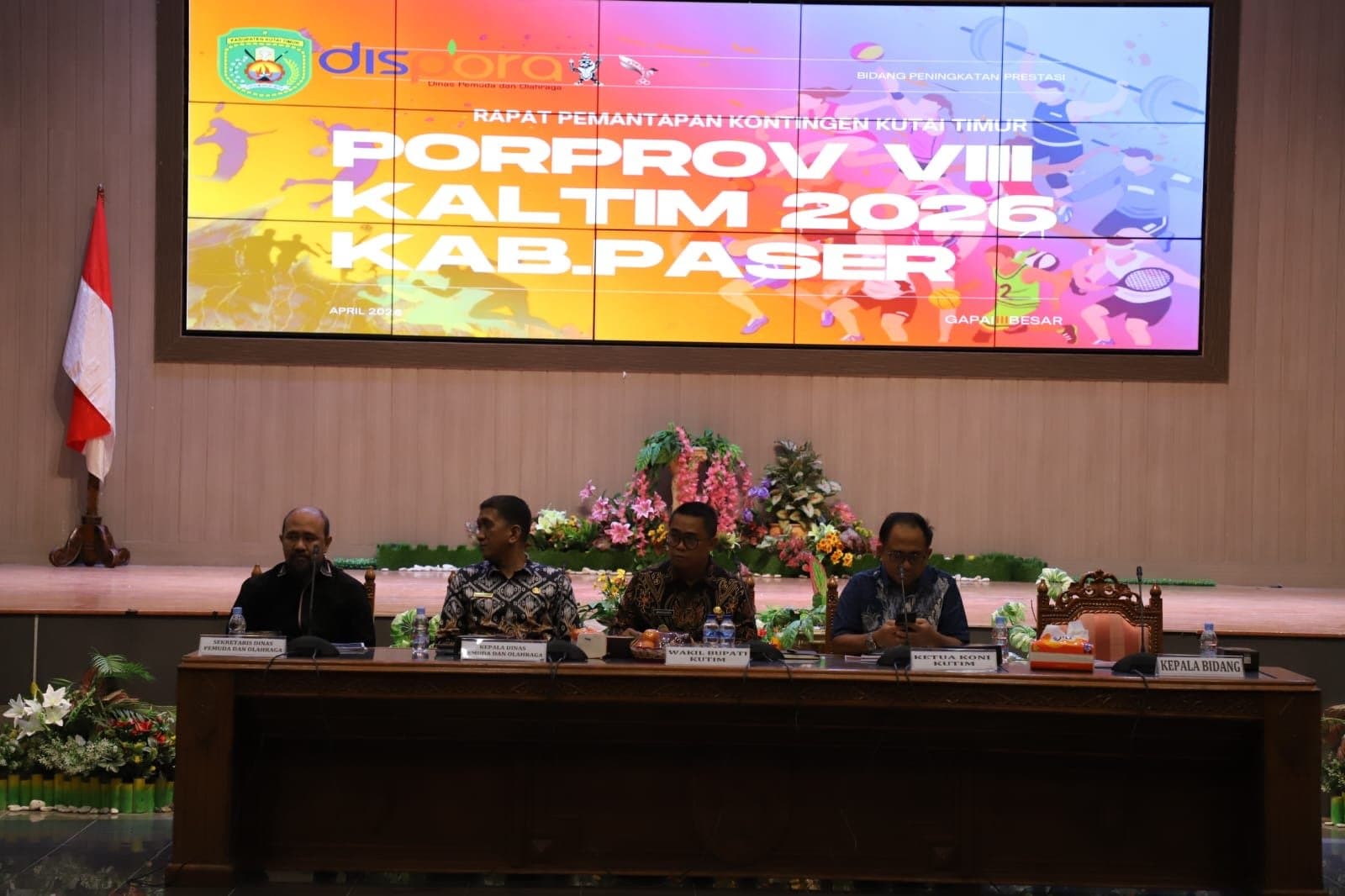 Kutim Target Tiga Besar di Porprov VIII Kaltim