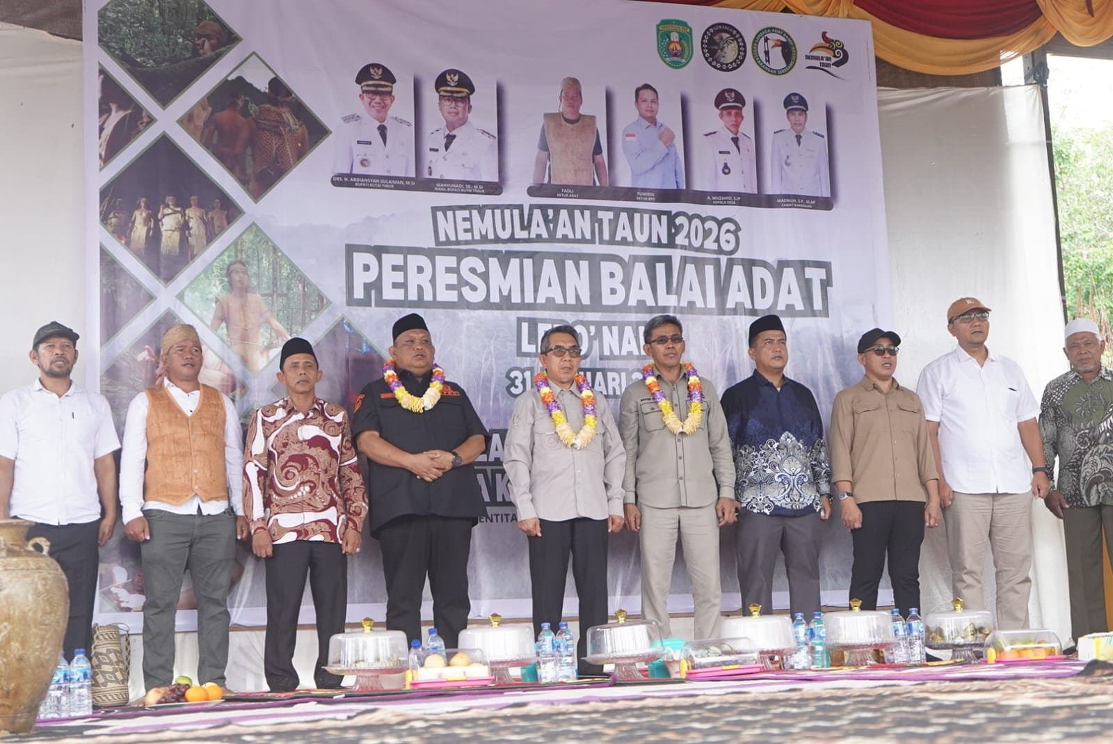 Lebo’Nami Diresmikan, Ini Pesan Bupati Kutim tentang Batas Adat dan Pembangunan
