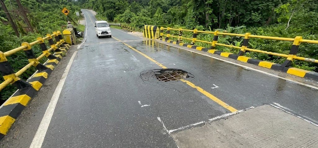 Jembatan Sangkima Kembali Berlubang, BPJN Kaltim Upayakan Perbaikan