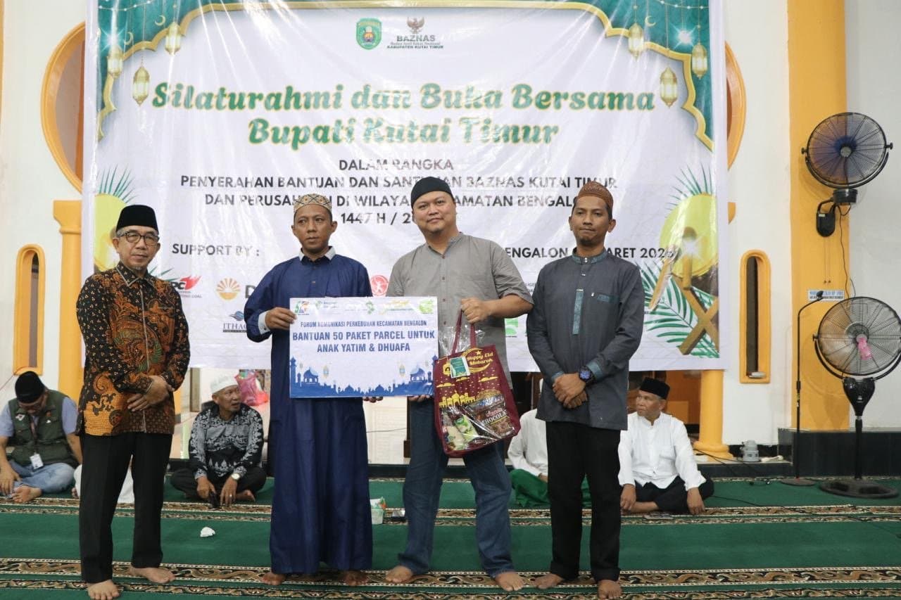 Baznas Kutim Salurkan 600 Paket Ramadan Bahagia di Bengalon