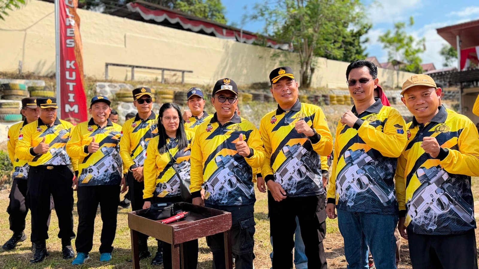 Lomba Menembak Polres Kutim, Perkuat Sinergi dan Sportivitas