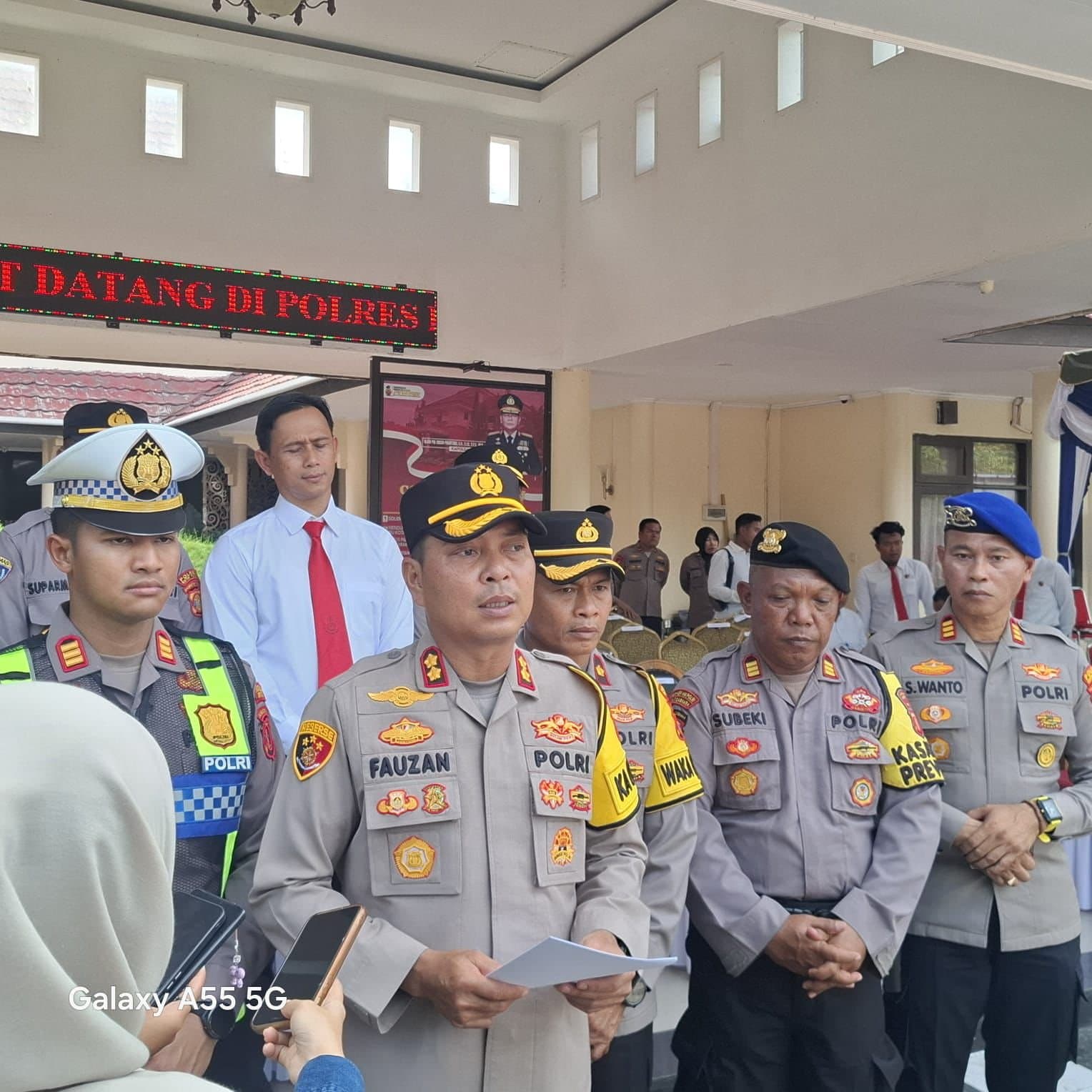 Polres Kutim Tekankan Keselamatan Bukan Sekadar Kewajiban Hukum