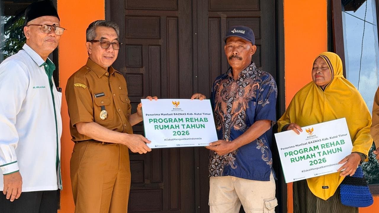 Rumah Jadi Layak, Harapan Warga Teluk Pandan Tumbuh Bersama BAZNAS Kutim