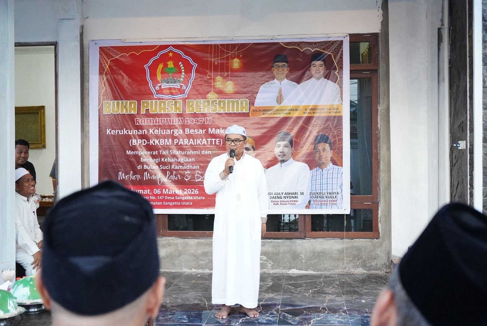 Mahyunadi Hadiri Bukber KKBM Paraikatte, Tekankan Silaturahmi dan Semangat Berbagi