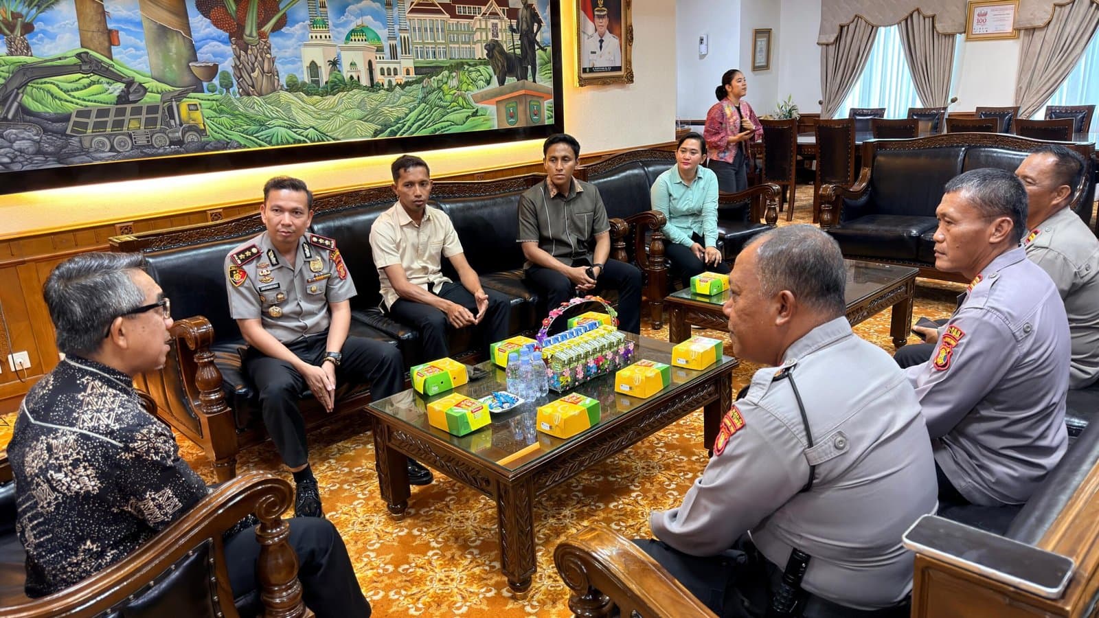 Kapolres Kutim Temui Bupati, Perkuat Sinergi Keamanan dan Pembangunan