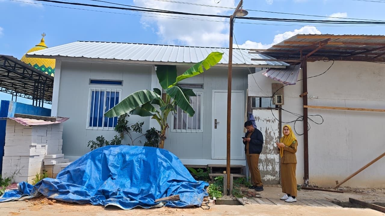 Perkim Kutim Monitoring Keterhunian RLH