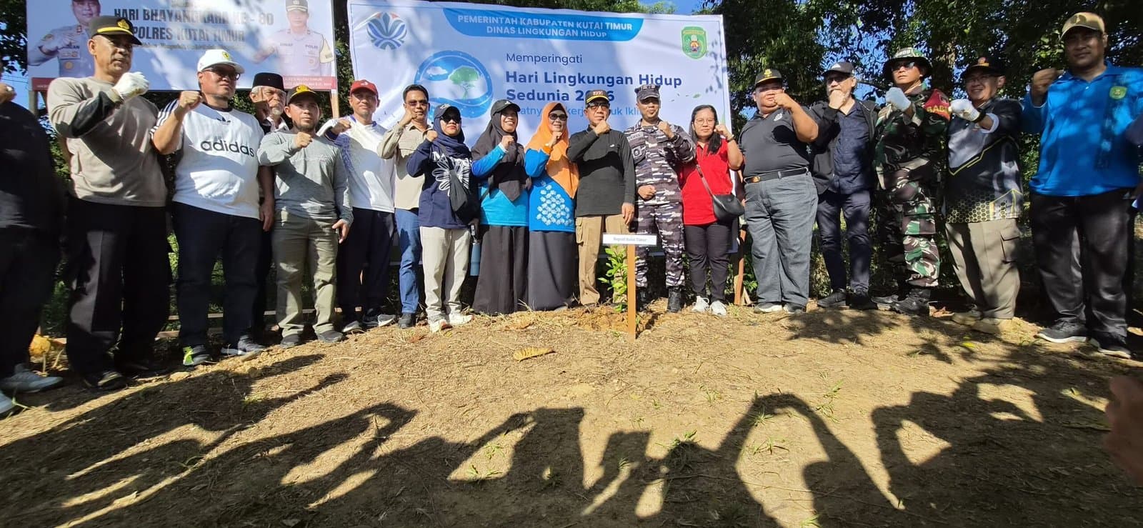 Penanaman Pohon Warnai Peluncuran Gerakan ASRI di Kutim