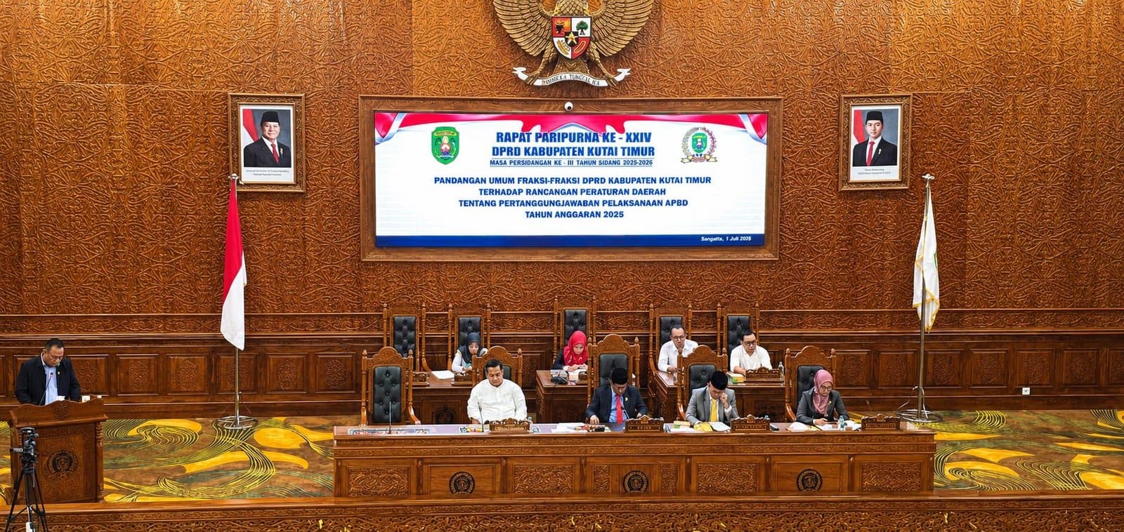 DPRD Kutim Beri Lampu Hijau Pembahasan Laporan Pertanggungjawaban APBD 2025