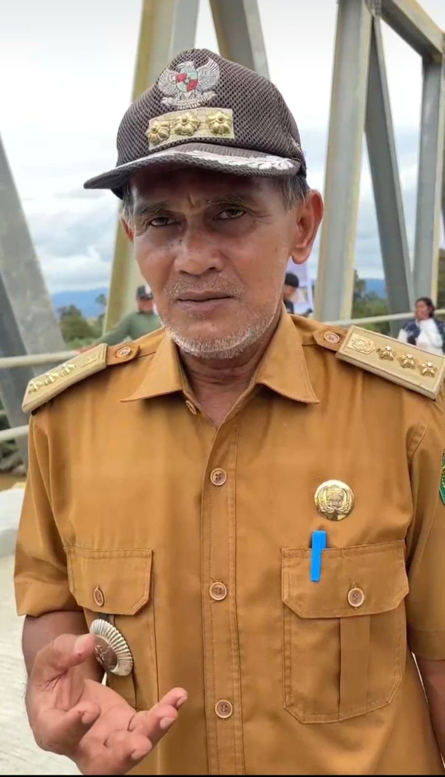 Camat Kaubun Ajak Warga Opimalkan Jembatan Nibung, Tingkatkan Peluang Ekonomi dan Transportasi
