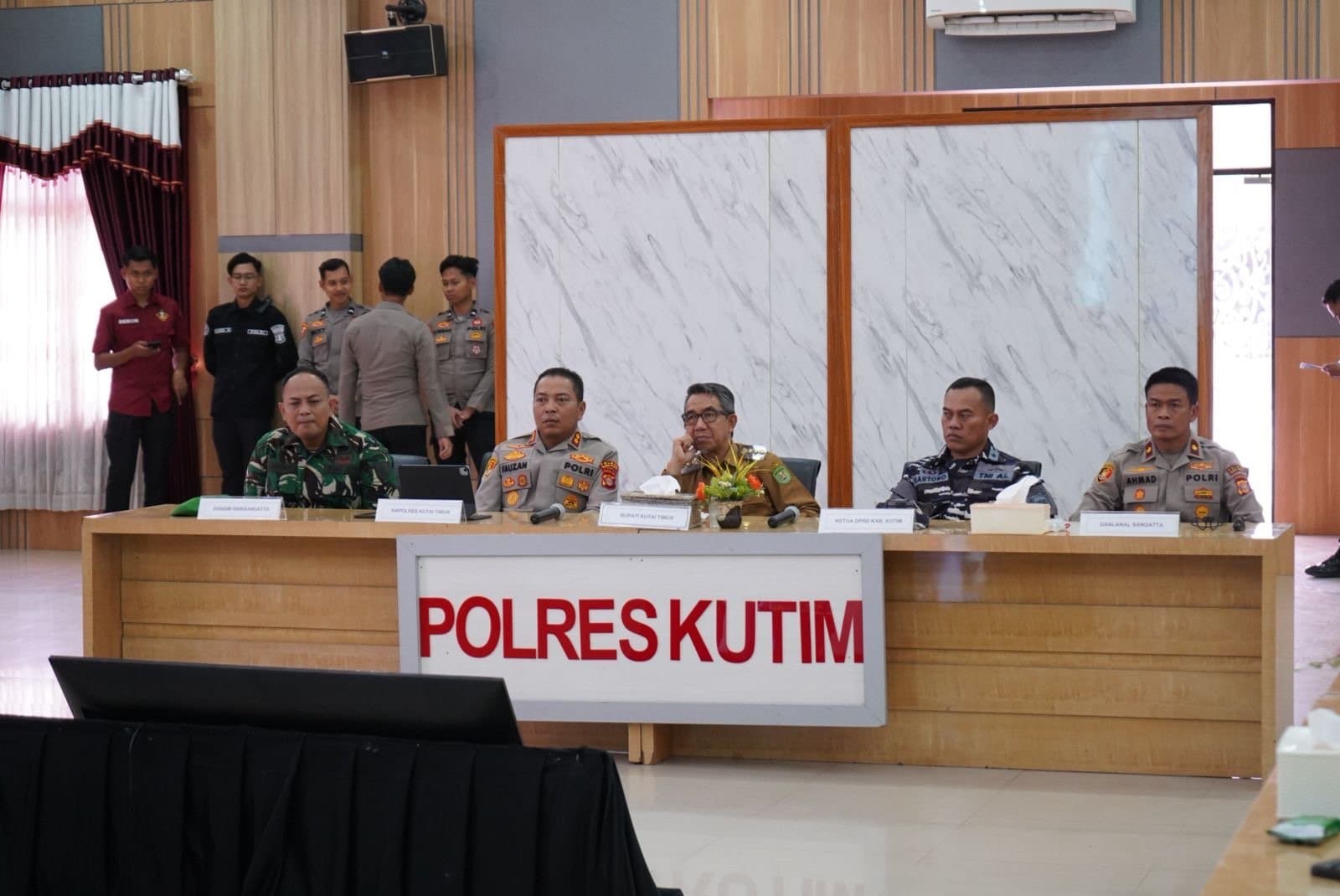 Kutim Ikuti Rakor Ops Ketupat Mahakam 2026, Fokus Pengamanan Idulfitri