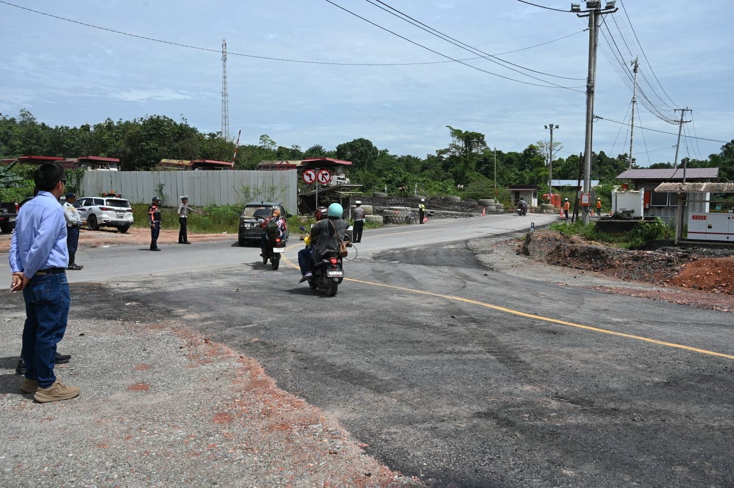 Underpass Crossing 4 Dibangun, Lalu Lintas Sangatta-Bengalon Dialihkan