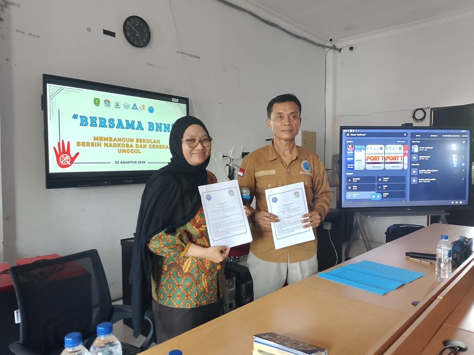 Didukung BNNK, Sekolah di Kutim Menyusun Barisan Lawan Narkoba