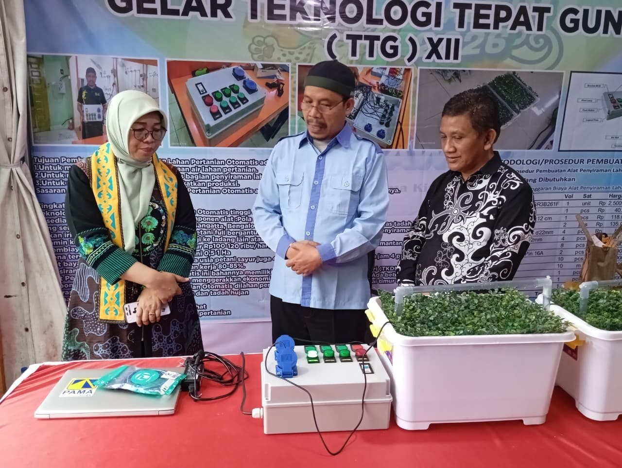 Kutim Bawa Teknologi Penyiraman Otomatis ke Gelar TTG Kaltim di Kubar