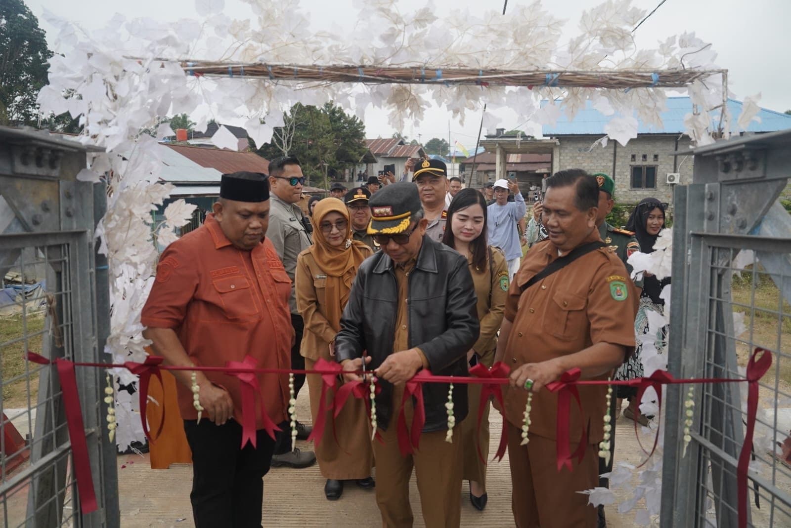 Jembatan Gantung Jabdan Diresmikan, Tingkatkan Aksesibilitas Warga
