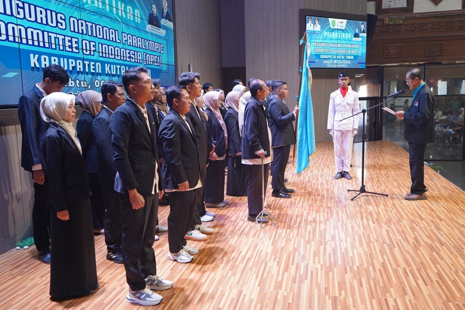 Usai Dilantik, Pengurus NPCI Kutim Kebut Pendataan Atlet Peparprov
