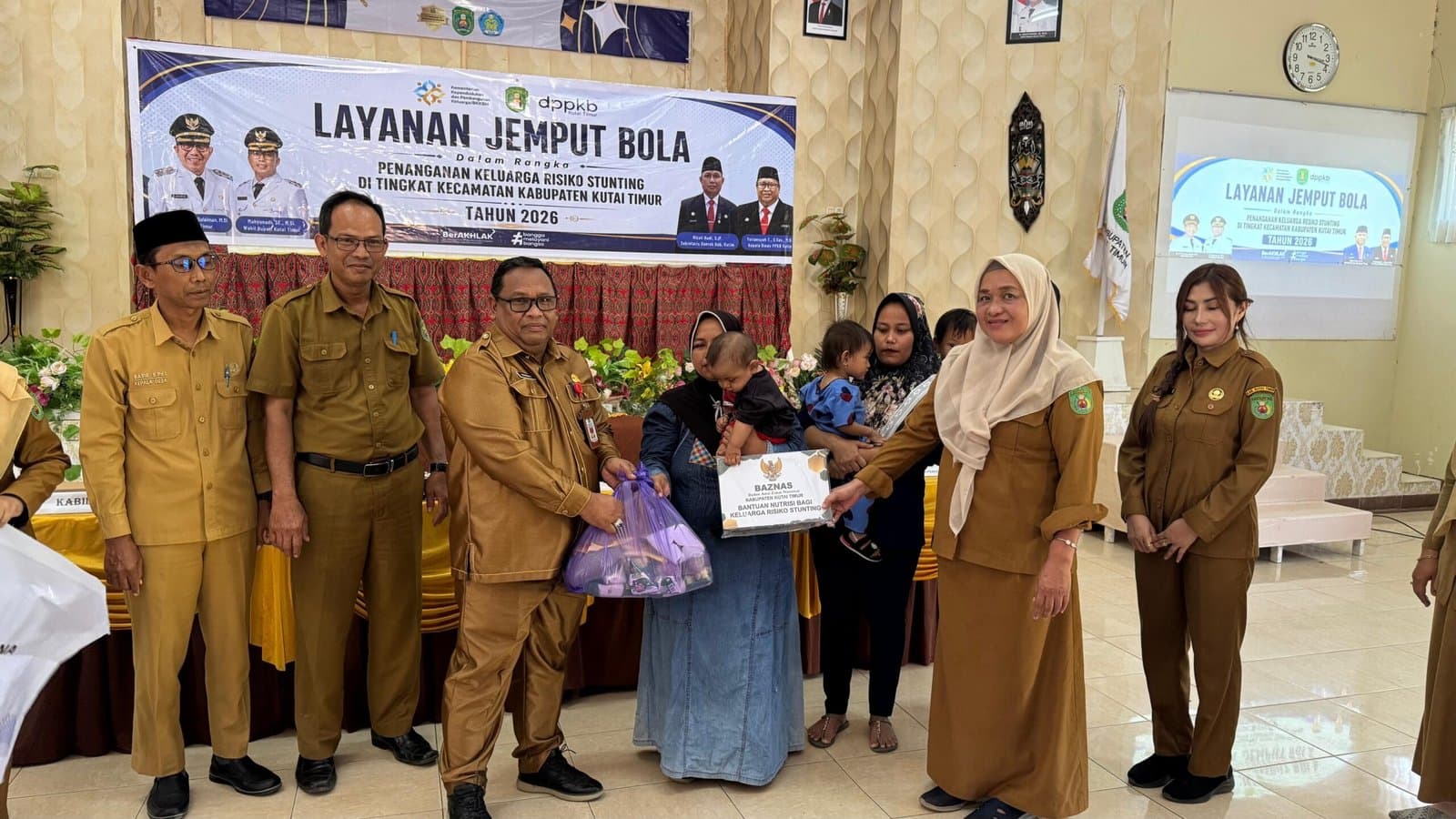DPPKB Kutim Jemput Bola Stunting, Sasar 1.073 Keluarga di Sangkulirang