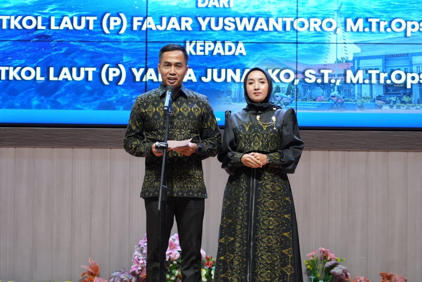 Pimpinan Lanal Sangatta Berganti, Letkol Yahya Siap Perkuat Sinergi di Kutim