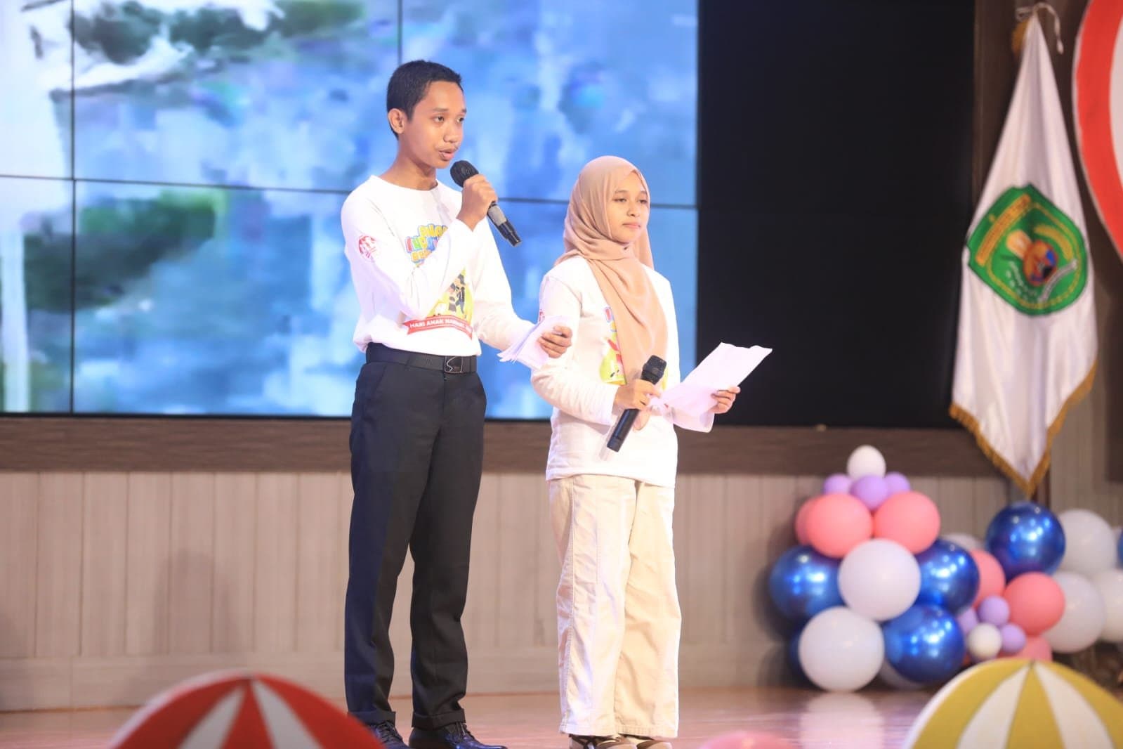 Bawa 8 Poin Aspirasi, Anggun dan Randy Suarakan Hak Anak Kutim