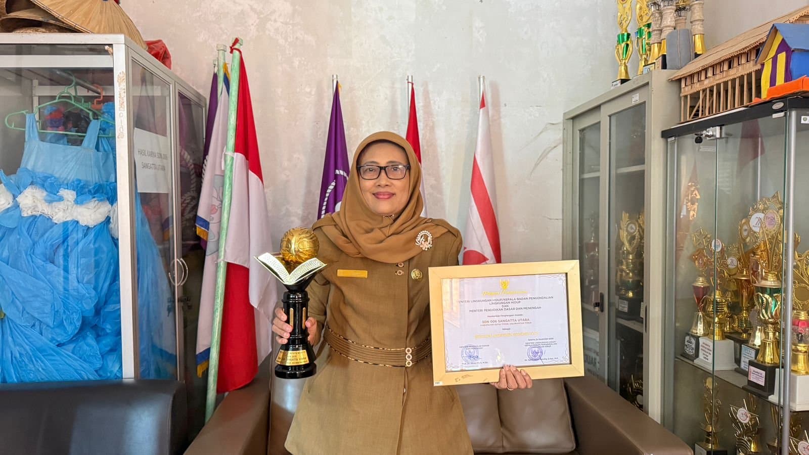 Jejak Hijau dari Sangatta Utara, Hasilkan Anugerah Sekolah Adiwiyata Mandiri 2025