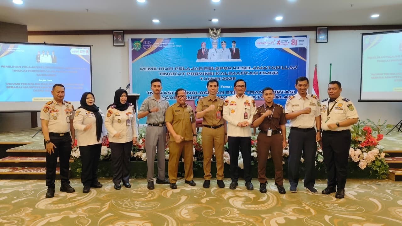 Empat Pelajar Kutim Disiapkan Jadi Pelopor Keselamatan Jalan