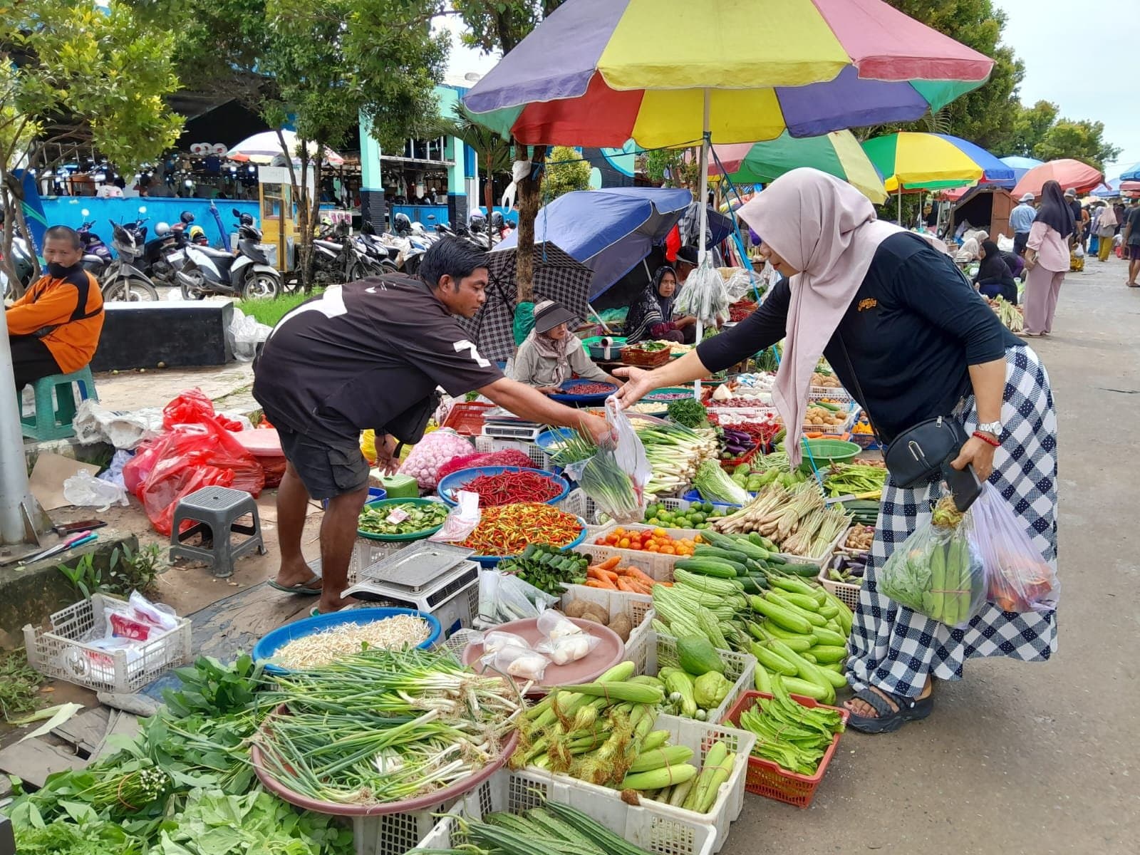 Sudah Rampung, Pasar Teluk Pandan Siap Jadi Pusat Ekonomi Baru