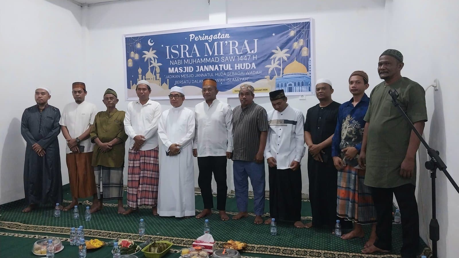 Di Masjid Jannatul Huda, Ardiansyah Tegaskan Makna Salat Lima Waktu