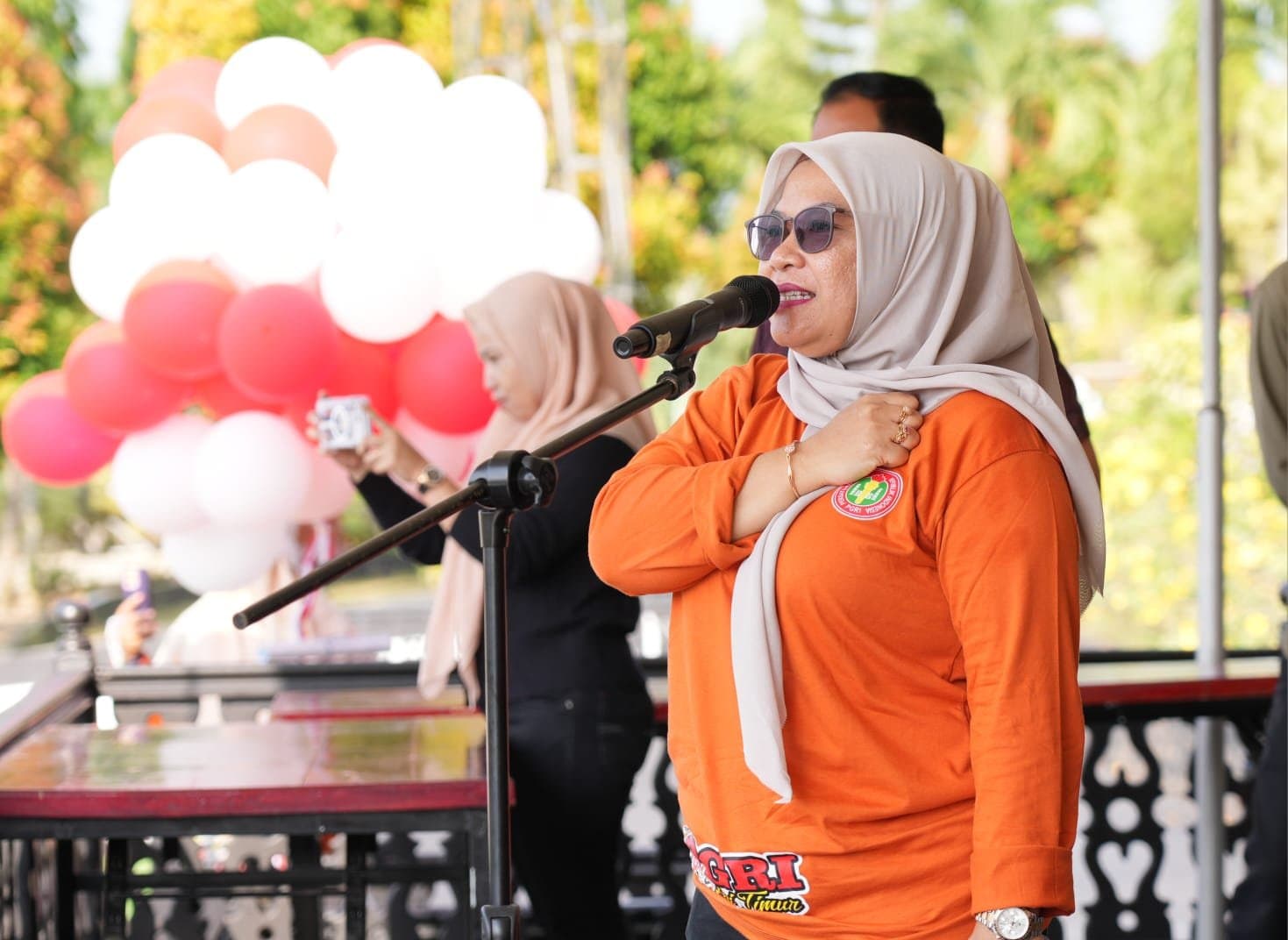 PGRI Kutim Siapkan Program Strategis hingga 2030, Diawali Jalan Sehat HUT RI