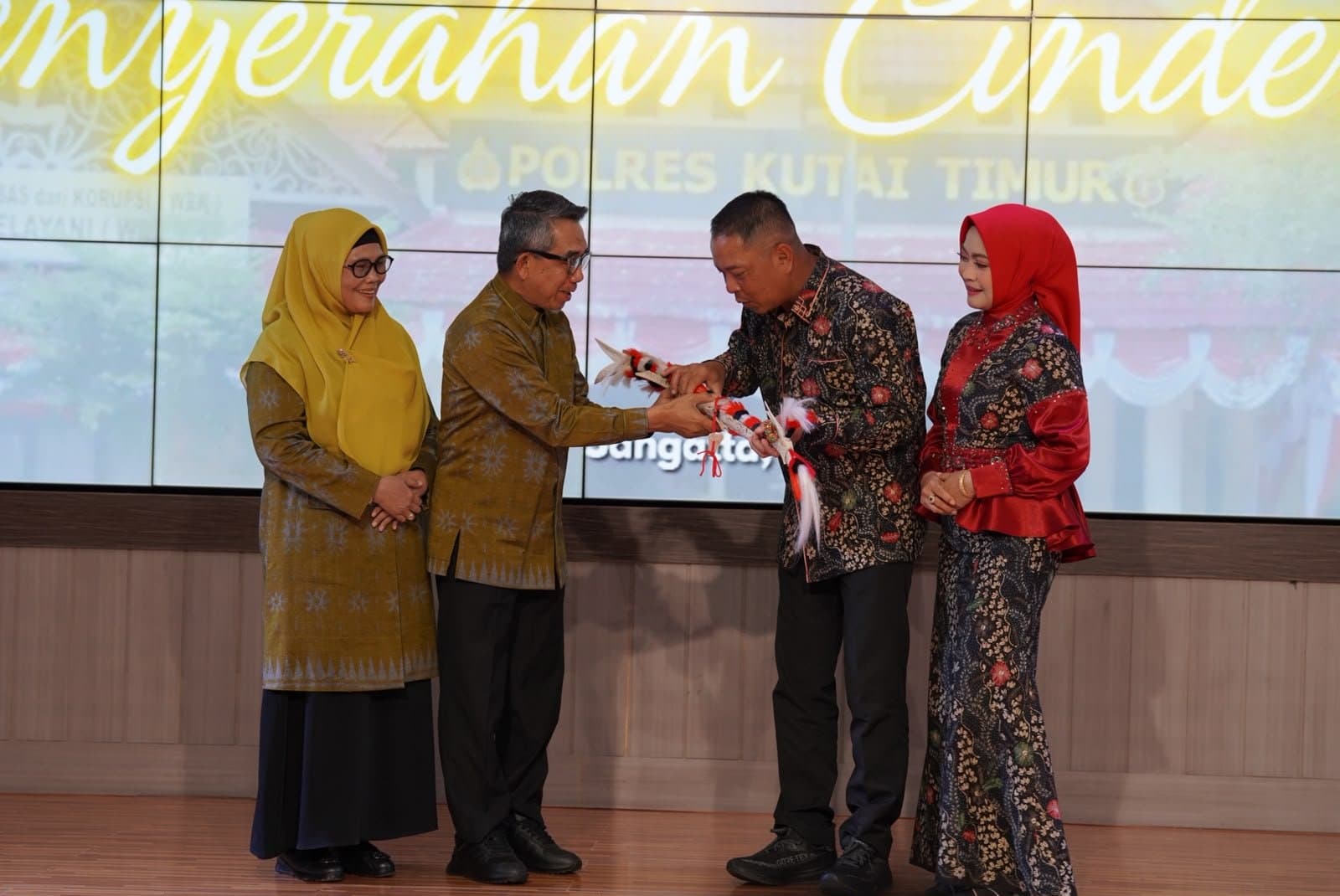 Kenal Pamit Kapolres Kutim, Pemkab Apresiasi Fauzan dan Sambut Aryansyah