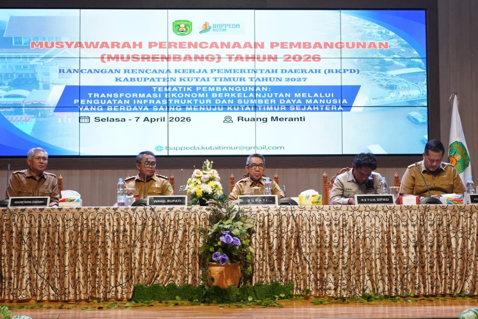 1.895 Usulan, 6 Isu Krusial di Musrenbang 2027 Kutim - Prioritas SDM, Kemiskinan hingga Lingkungan