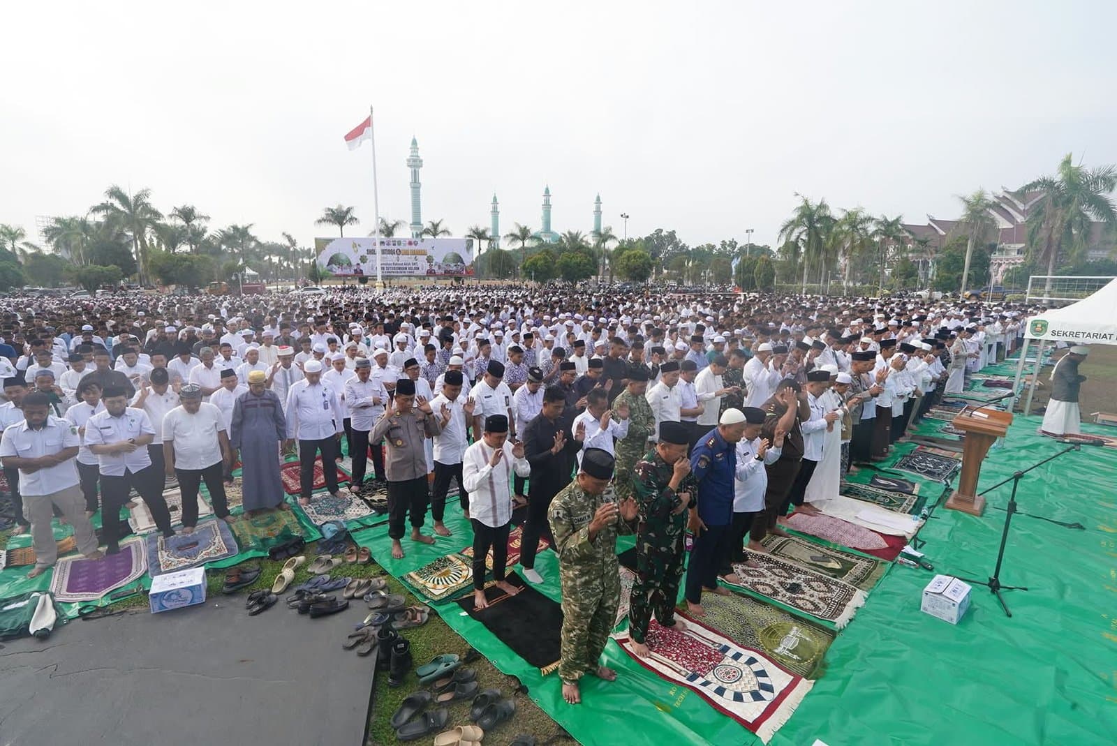 Wabup Kutim Ingatkan Potensi Kemarau Panjang, Pemkab Gelar Salat Istisqa