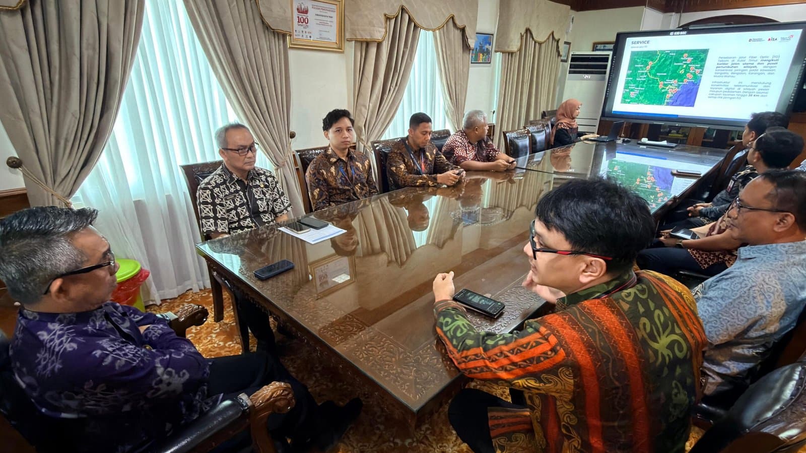 Telkom Regional 4 Kalimantan Dukung Penguatan Layanan Digital di Kutim