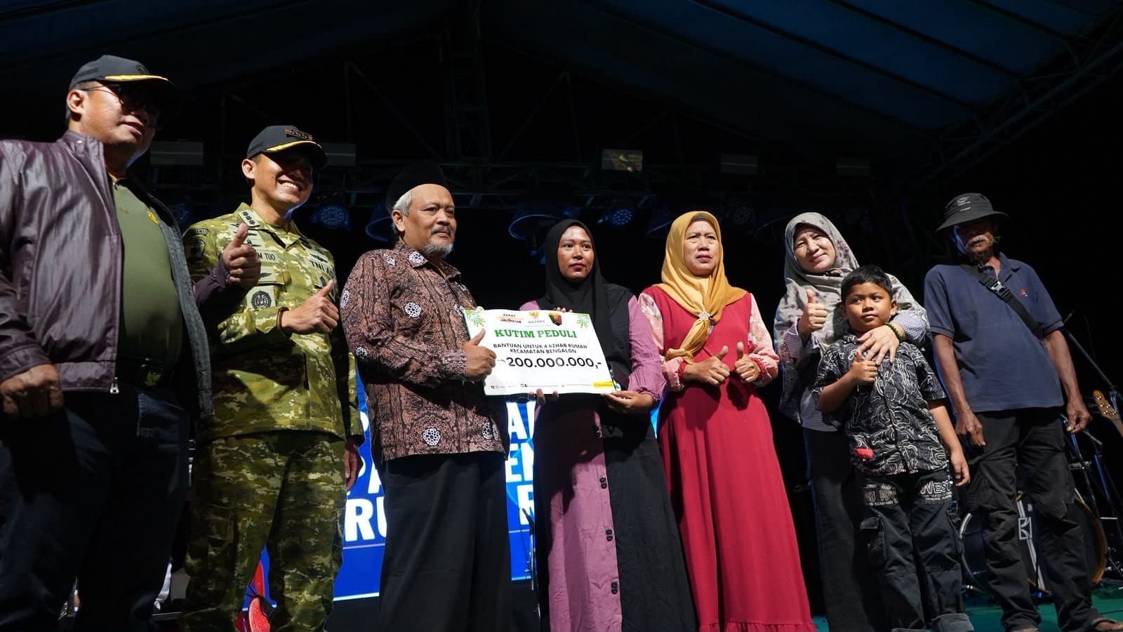 Gandeng BAZNAS, Brigif 32 Mangkalihat Salurkan RTLH Rp 200 Juta di Bengalon 