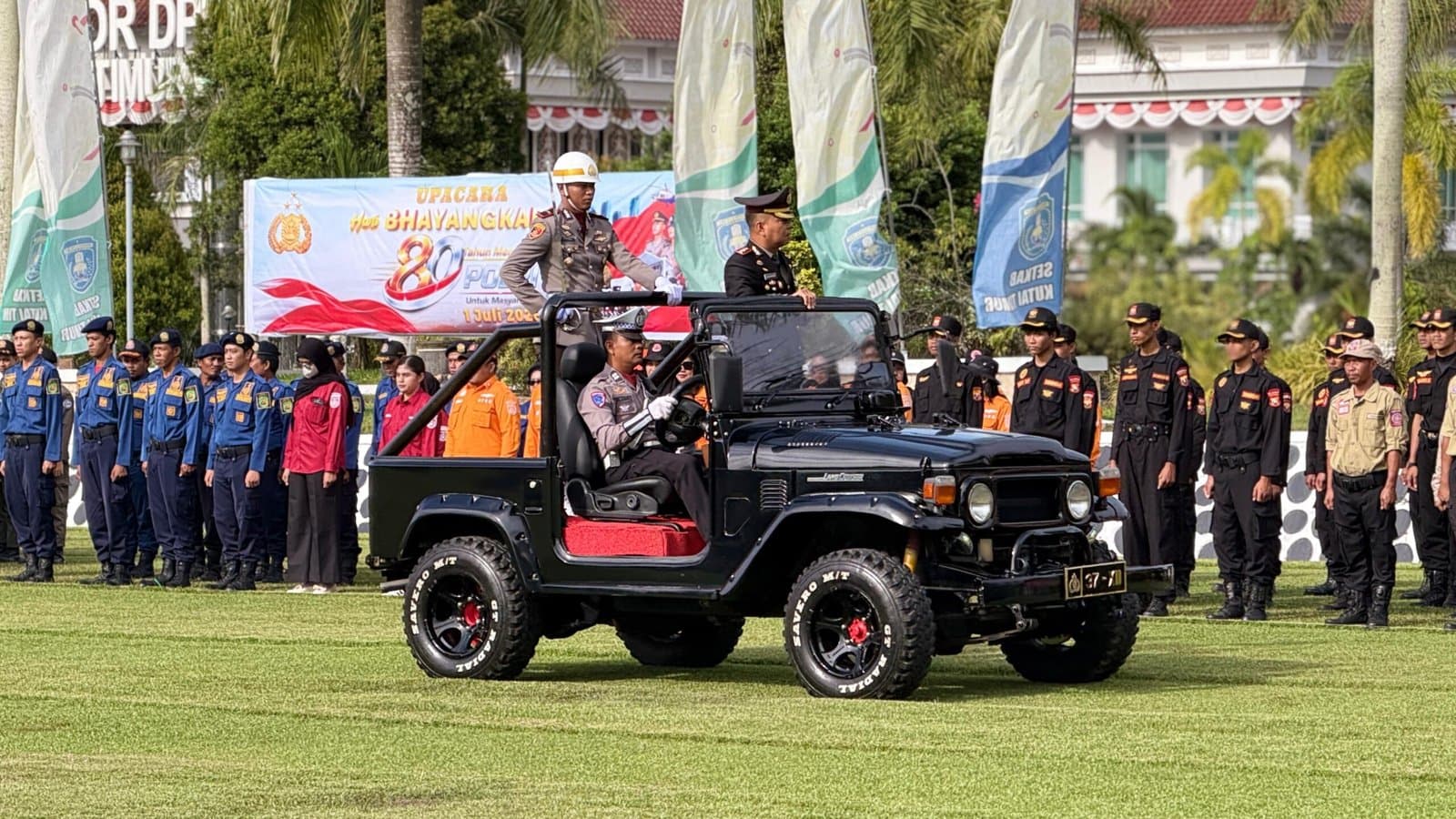 HUT ke-80 Bhayangkara di Kutim, Komitmen Polri Mengabdi untuk Masyarakat