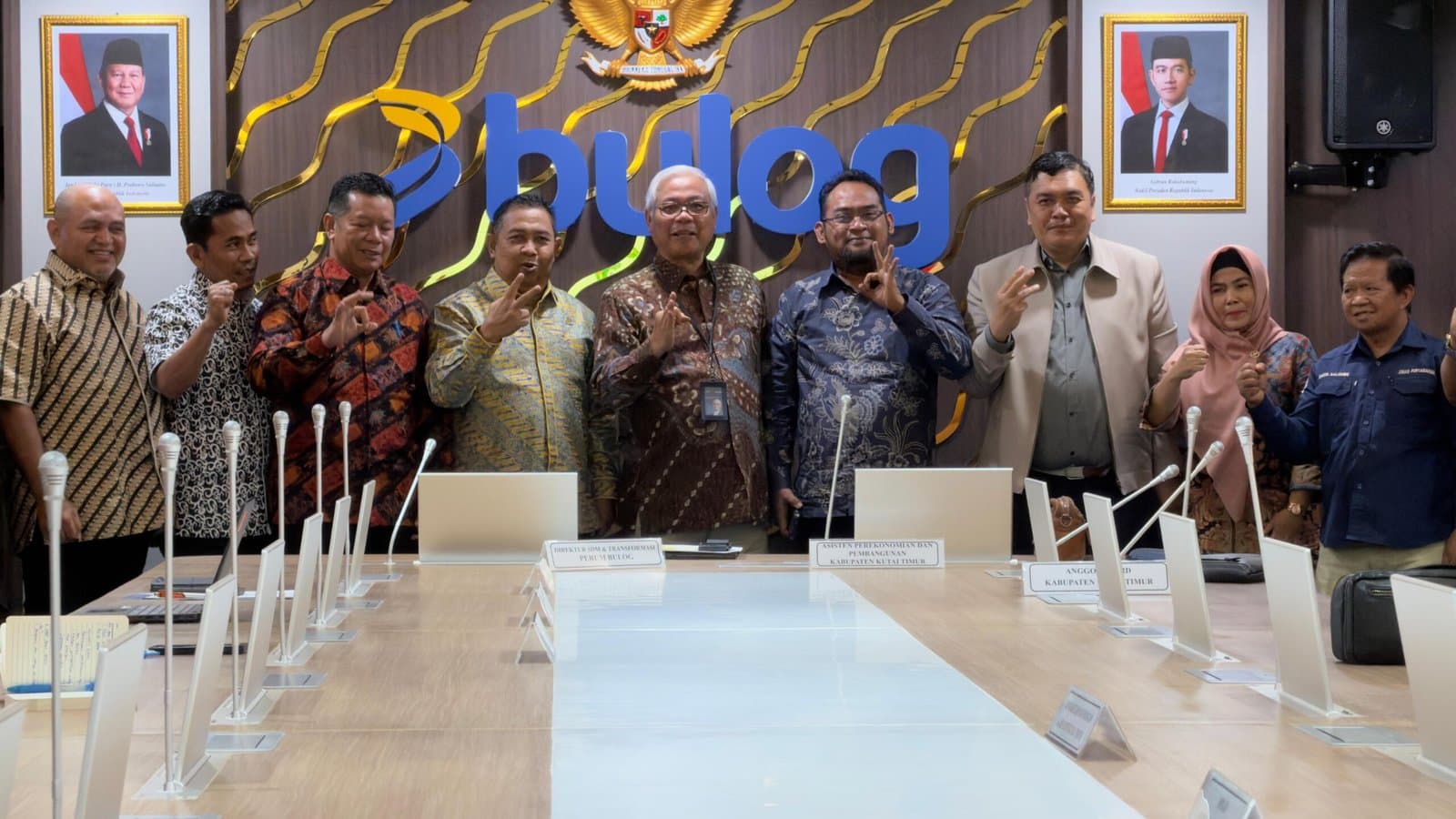Pemkab Kutim Tindaklanjuti Penguatan Pasokan Pangan bersama Bulog