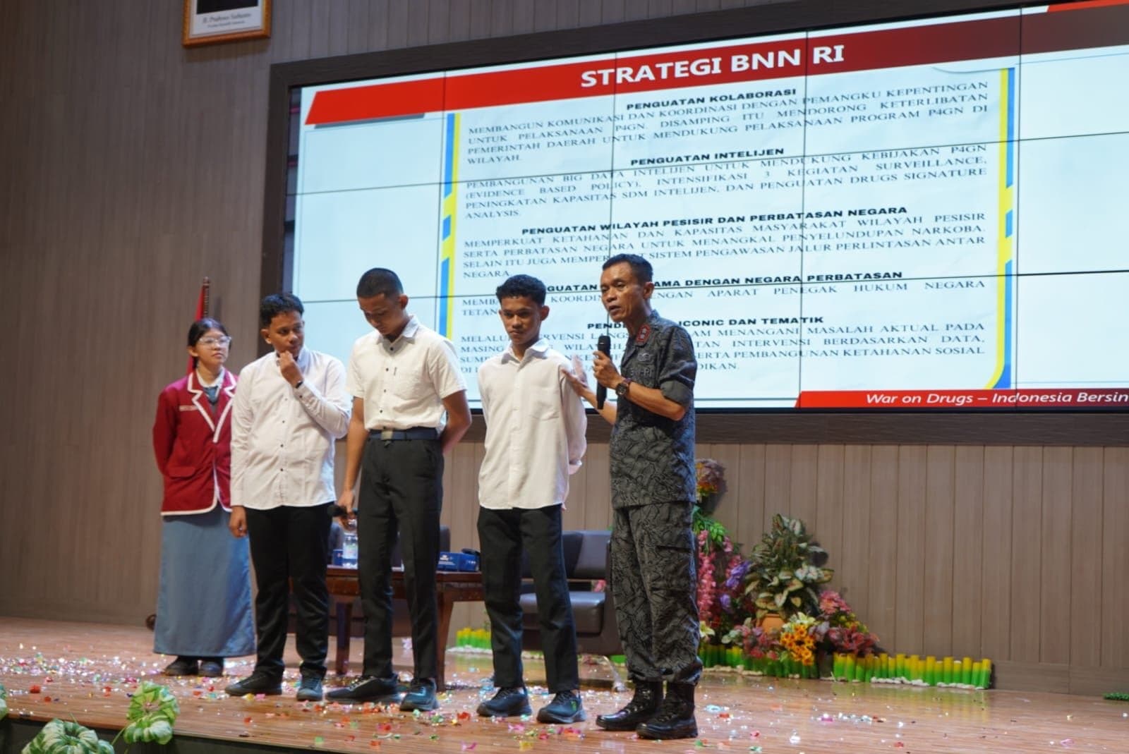 Bentengi Pelajar Kutim dari Jerat Narkoba Sejak Hari Pertama Sekolah